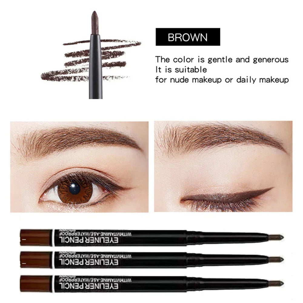 Eyeliner Noir Imperméable – Pack 3 Pièces
