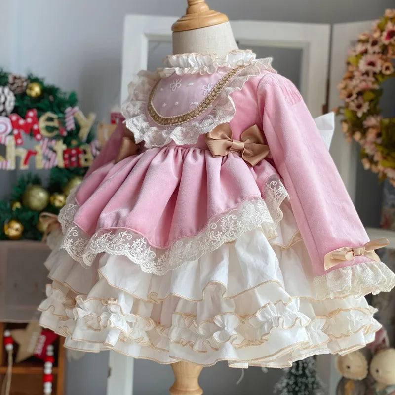 Robe de Soirée Princesse Bébé 0-8 Ans