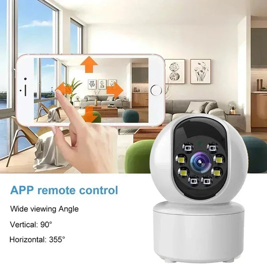 Caméra Intérieure Xiaomi 4K WiFi Rotative, Suivi Automatique, Audio 2 Voies, Vision Nocturne Couleur .