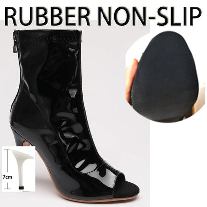 Bottes à talons aiguilles, personnalisées pour danse latine, style sexy .