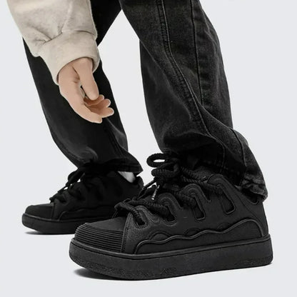 Chaussures hommes baskets extérieur, nouvelle plate-forme, vulcanisées, décontractées, respirantes, antidérapantes, confortables, course .