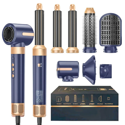 Sèche-cheveux 7 en 1 brosse ionique haute vitesse