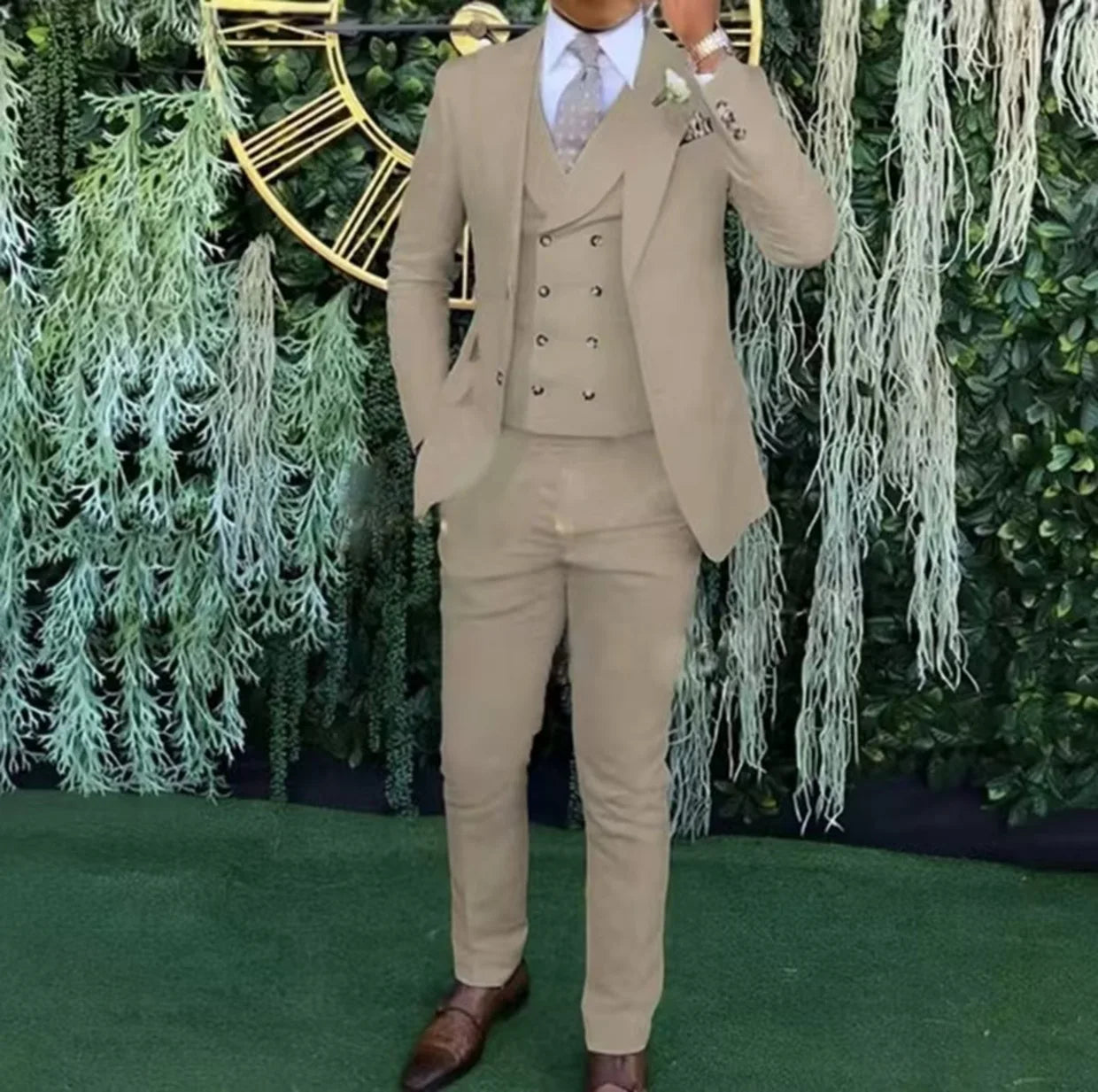 Costume 3 pièces homme : blazer, gilet, pantalon – mariage & affaires .