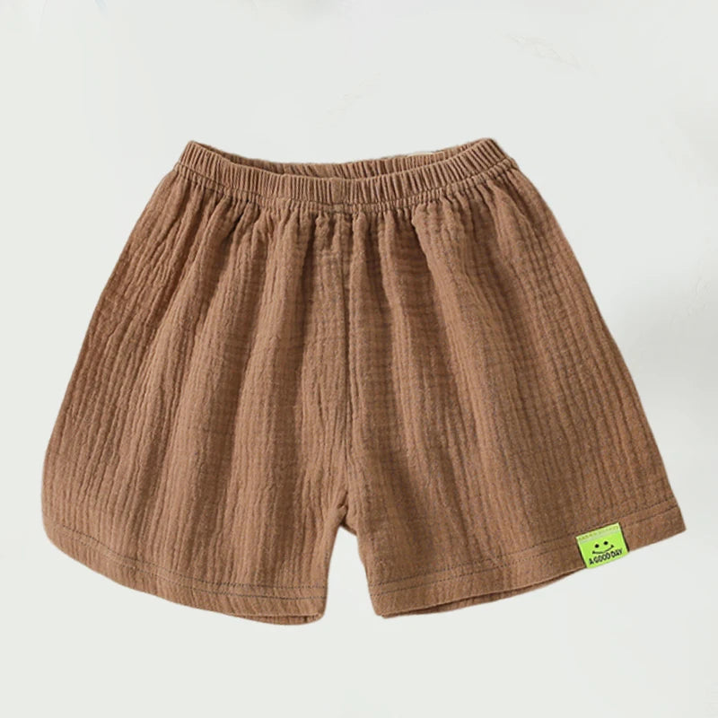 Shorts en coton respirant pour enfants – Pantalons courts été garçons et filles