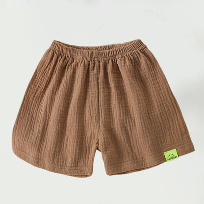 Shorts en coton respirant pour enfants – Pantalons courts été garçons et filles