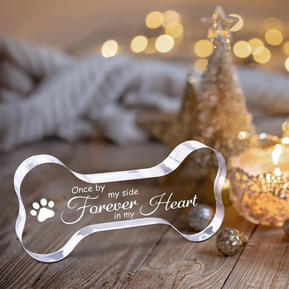 Plaque mémoire animal AMA – cadeau hommage chien/chat