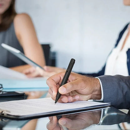 Stylo enregistreur vocal 128 Go portable USB, lecture MP3, pour conférences et cours, avec 5 recharges.