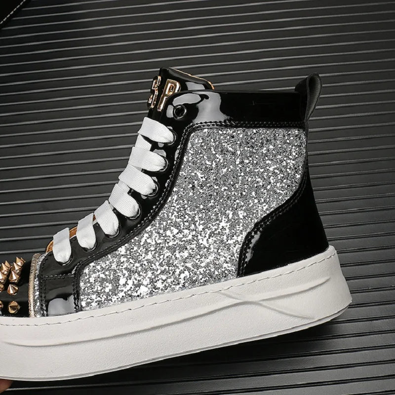 Bottines plates à lacets homme – Style luxe et confort A6