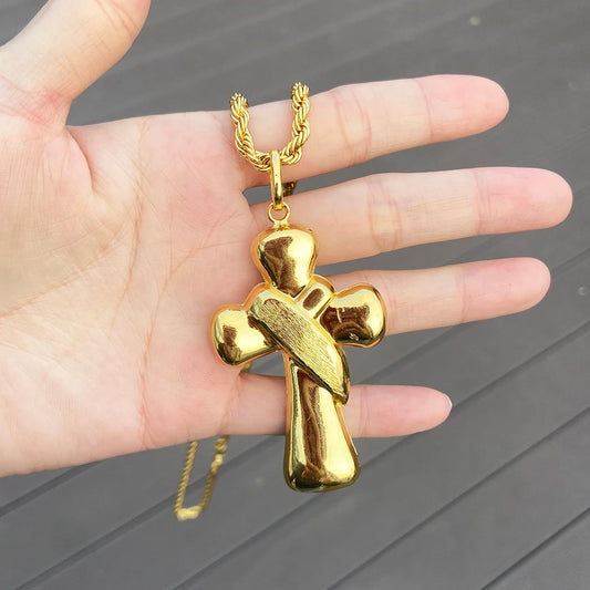 Pendentif carte africaine plaqué or avec chaîne 60 cm, bijoux unisexes tendance .