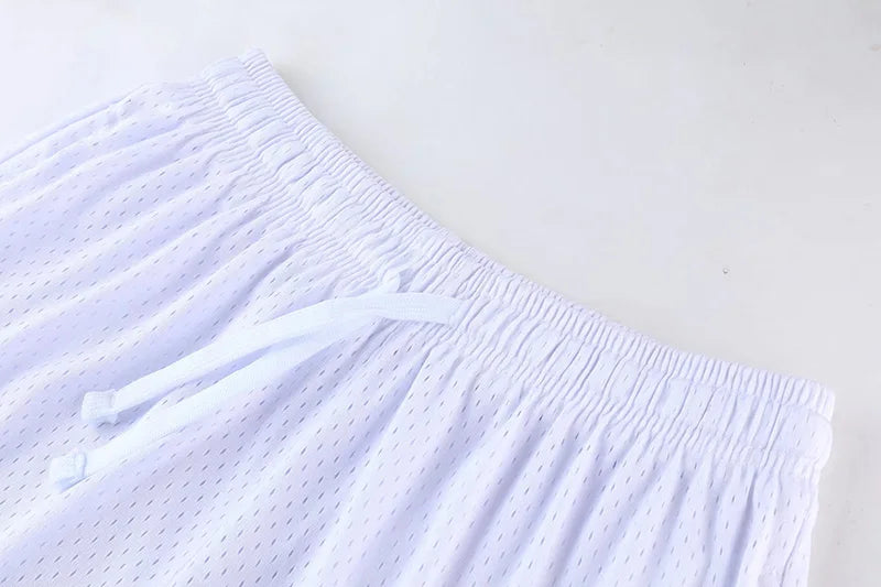 Short basket ample unisexe, style américain, cinq points, anti-lumière, été, sport .