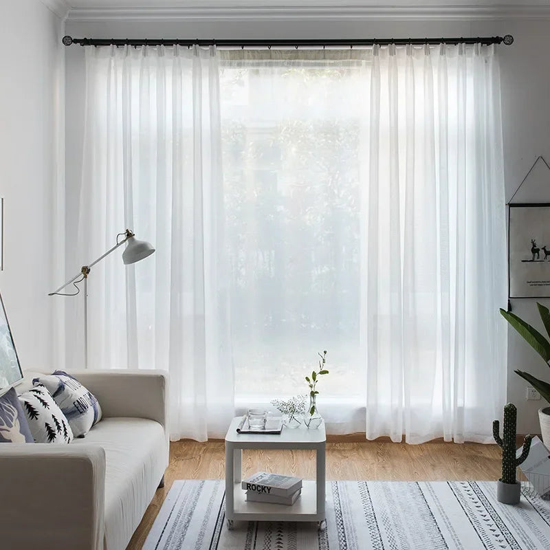 Rideau Brodé Luxe – Chenille, Style Européen, Avec Cantonnière .