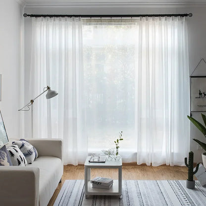 Rideau Brodé Luxe – Chenille, Style Européen, Avec Cantonnière .