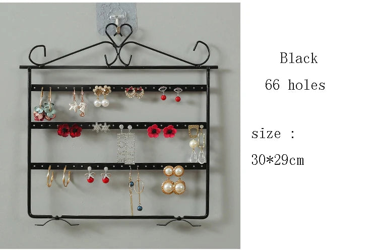 Présentoir bijoux métal T1 - boucles, colliers, bracelets