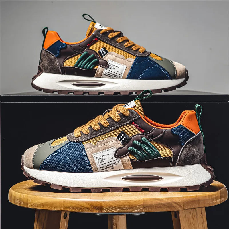 Baskets de course homme , mode, légères, maille, entrainement & extérieur .