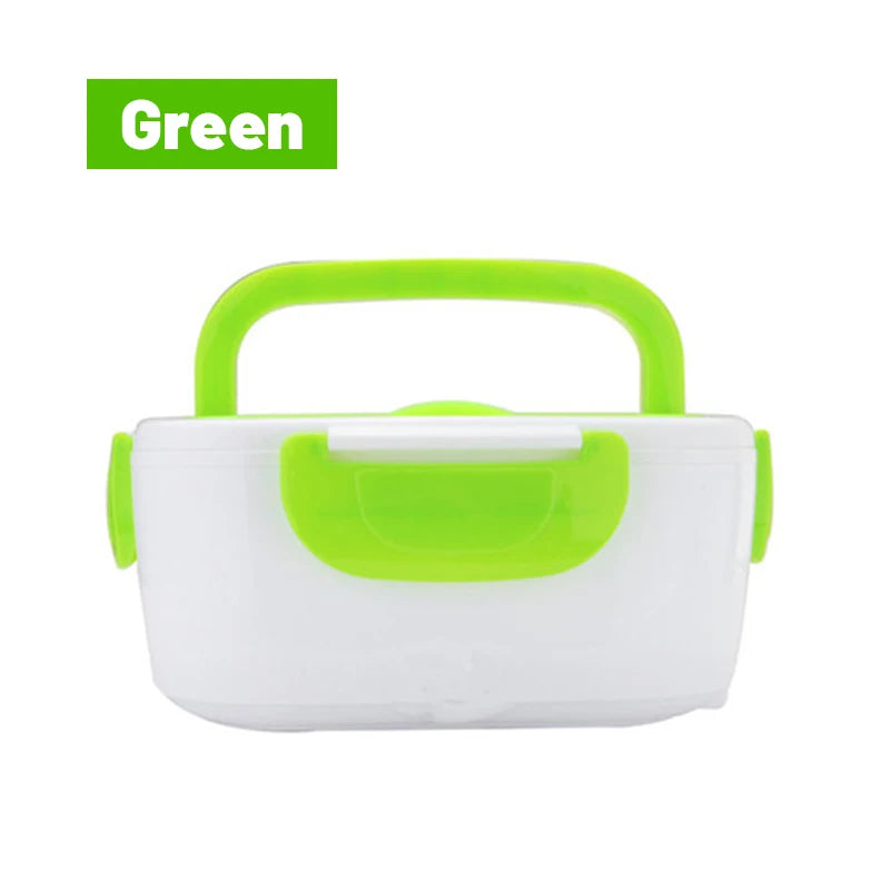Boîte à lunch électrique portable 1,5 L, chauffe-aliments, bento voiture/école/pique-nique, 110V .