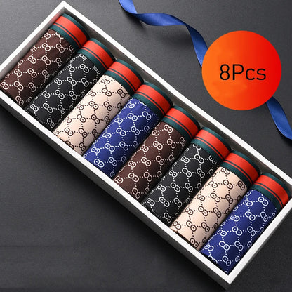 lot boxers homme sexy imprimés grande taille respirants 8 pieces .