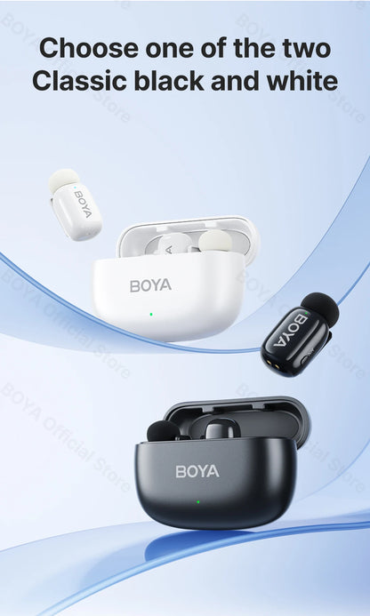 Micro Sans Fil BOYA Lavalier Mini, Enregistrement Audio/Vidéo .