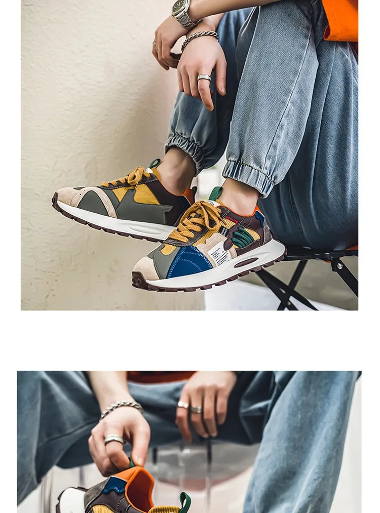 Baskets de course homme , mode, légères, maille, entrainement & extérieur .