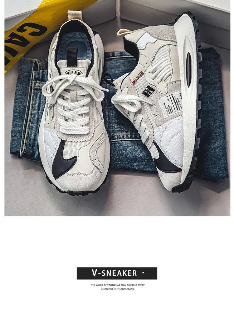 Baskets de course homme , mode, légères, maille, entrainement & extérieur .