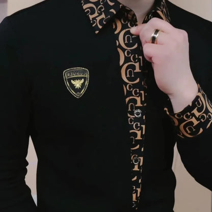 Chemise Affaires Homme Légère – Tendance Jeune, Revers Élégant .