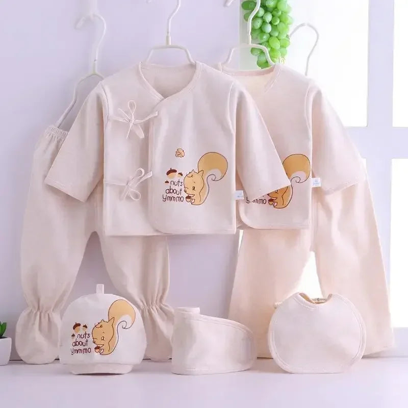 Ensemble bébé fille 18 pièces 100% coton, doux automne, cadeau sans boîte
