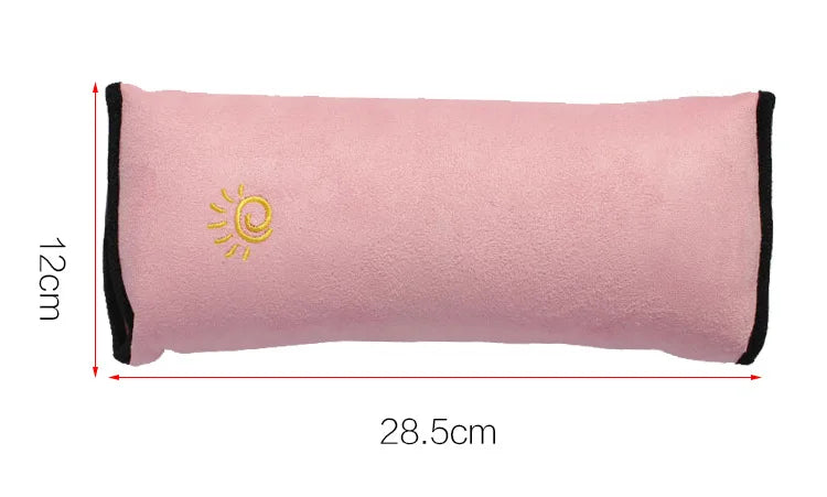 Housse de ceinture de sécurité enfant – épaulière mignonne en peluche pour voiture