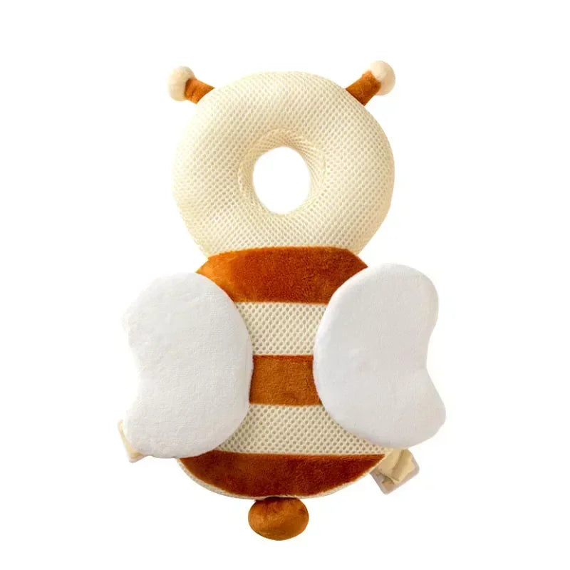 Coussin de protection tête bébé 1-3T – Sécurité dos, motif abeille/ange .