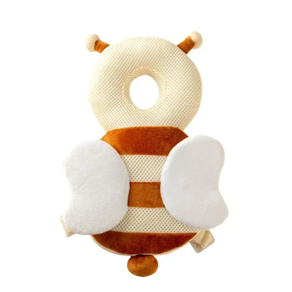 Coussin de protection tête bébé 1-3T – Sécurité dos, motif abeille/ange .