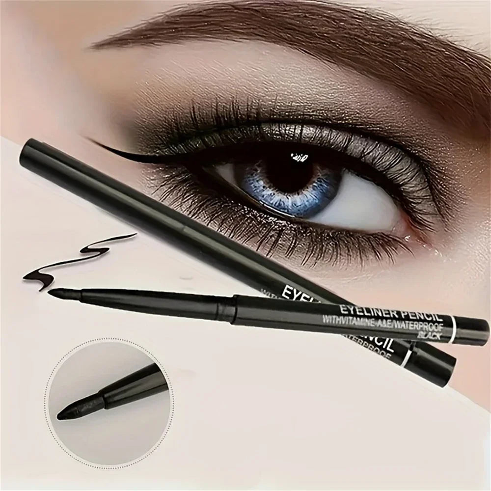 Eyeliner Noir Imperméable – Pack 3 Pièces