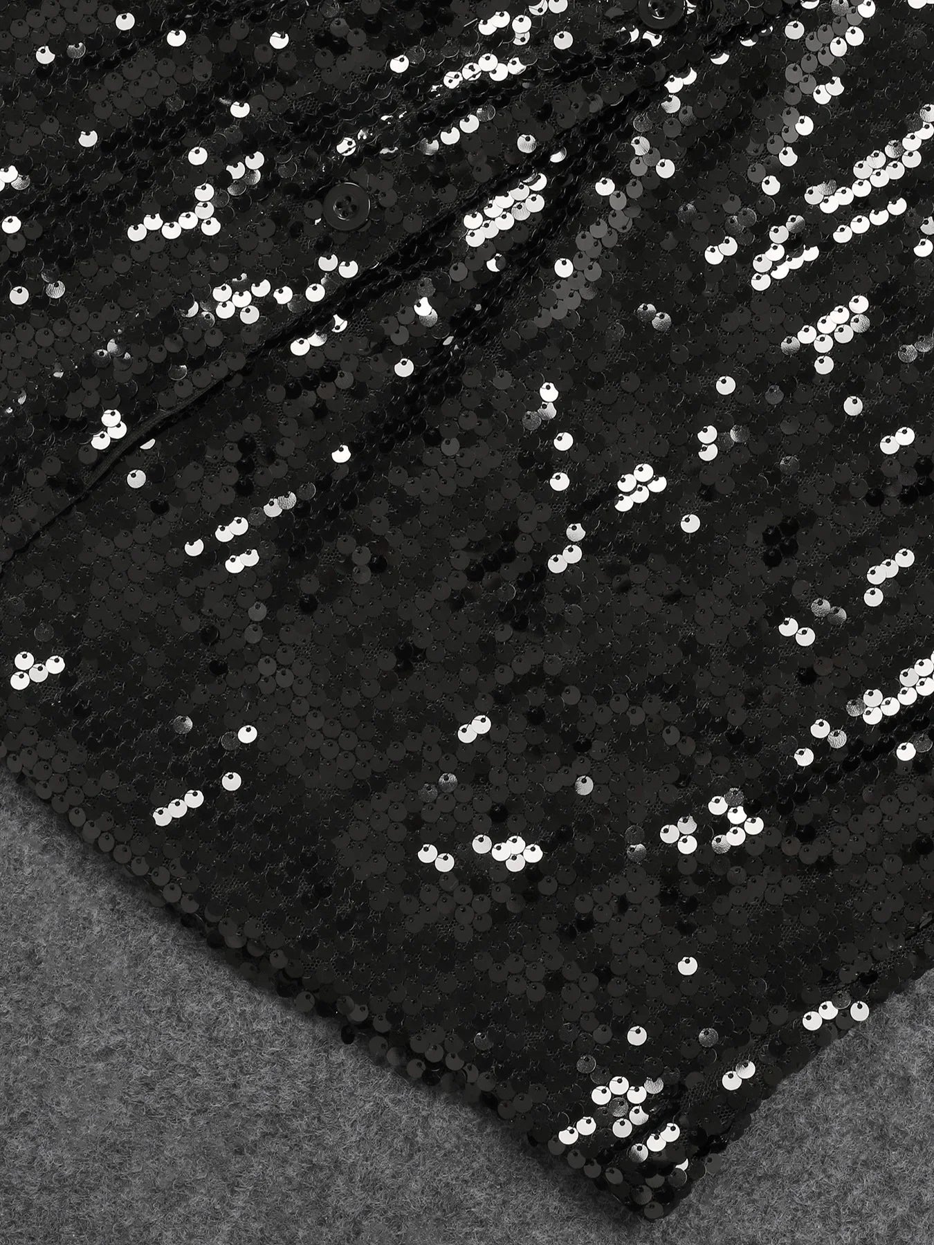 Chemise femme à paillettes, couleurs vives, style européen/américain .