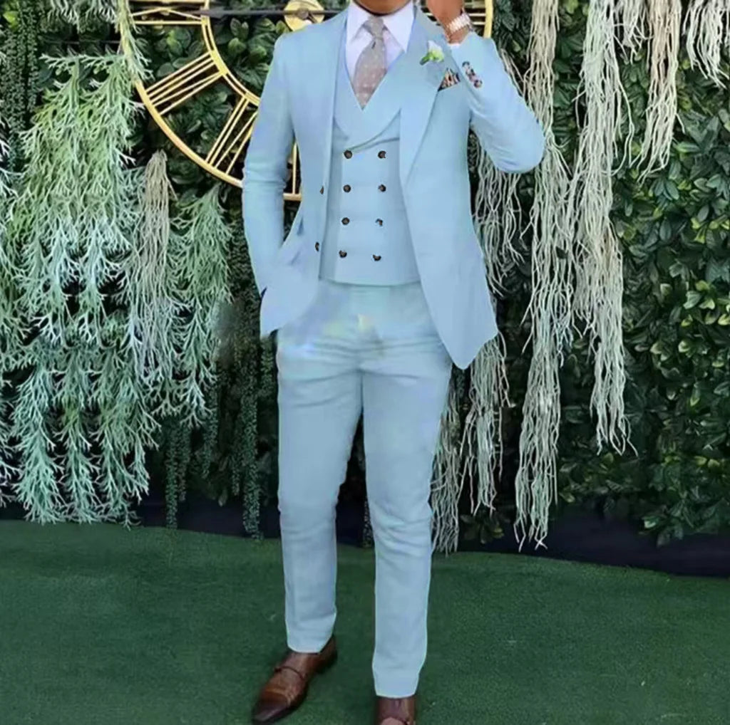 Costume 3 pièces homme : blazer, gilet, pantalon – mariage & affaires .