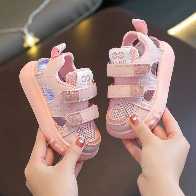 Sandales enfants 1-6 ans, maille respirante, semelle souple