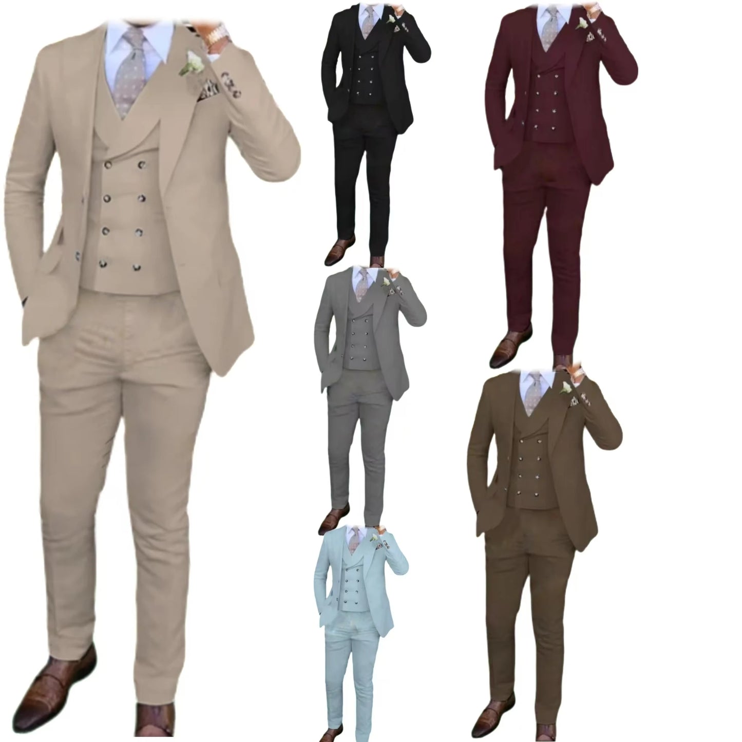 Costume 3 pièces homme : blazer, gilet, pantalon – mariage & affaires .