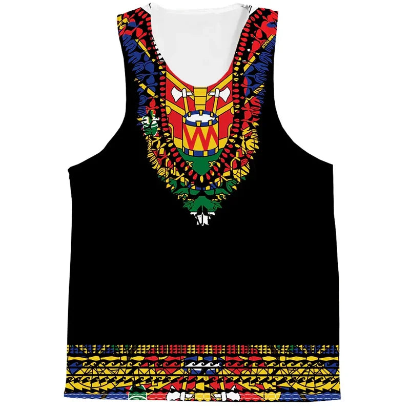 Tank top été homme et enfant – T-shirt 3D imprimé, manches courtes, cool, loose, tendance