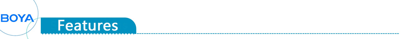 Micro Sans Fil BOYA Lavalier Mini, Enregistrement Audio/Vidéo .