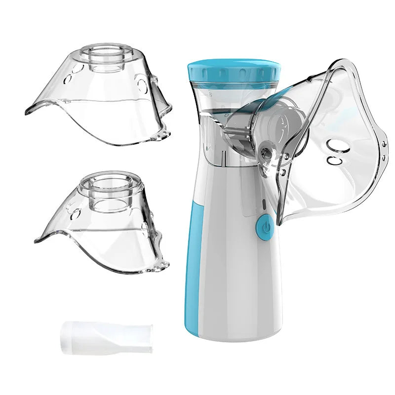 Nébuliseur médical silencieux portable à mailles, mini inhalateur enfant .