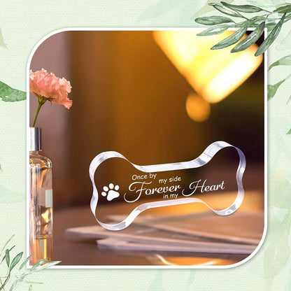 Plaque mémoire animal AMA – cadeau hommage chien/chat