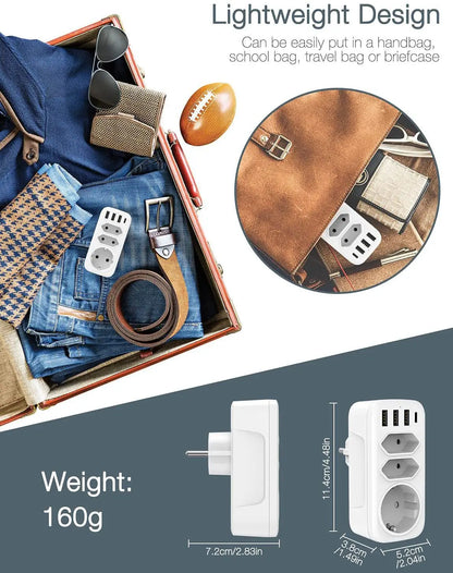 Caméra Sécurité WiFi Mini 4K, Prix EU, Vision Nocturne, Surveillance à Distance, USB .