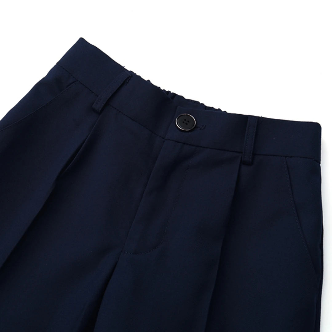 Uniforme scolaire enfant – Ensemble 4 pièces, gilet, style preppy, automne