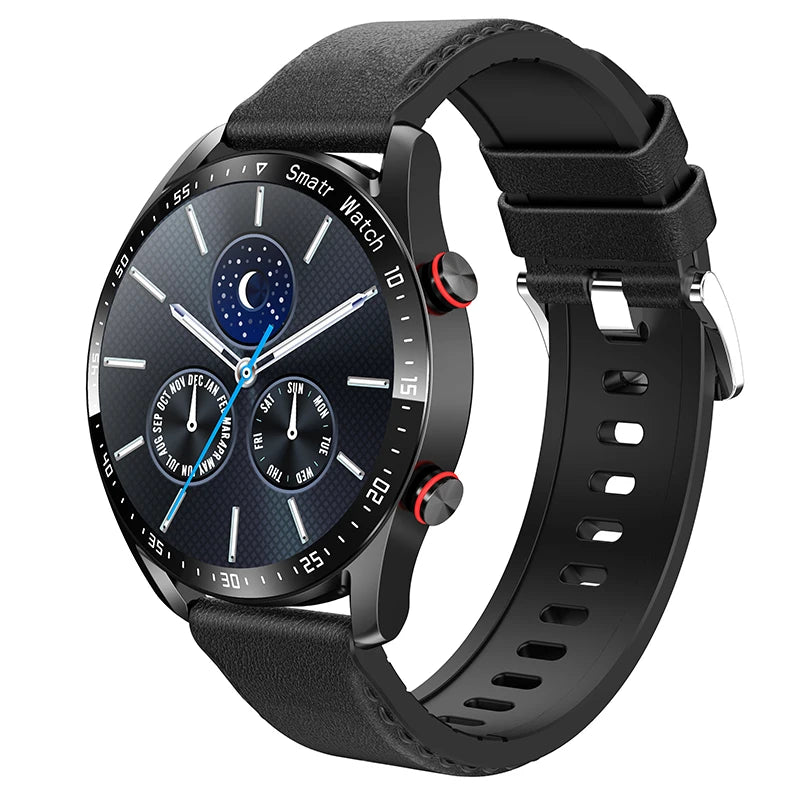 Montre connectée en bois résistante à l'eau .