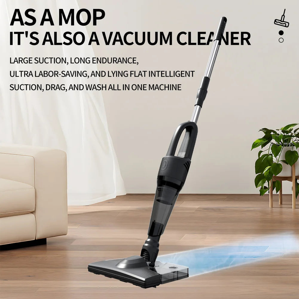Aspirateur sans fil principal 5Kpa puissant 4-en-1, maison poils animaux tapis bâton