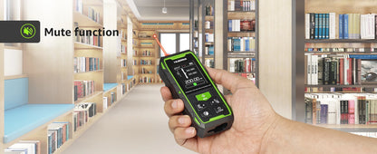 Double télémètre laser 120/200m – numérique, faisceau rouge, angle, écran LCD