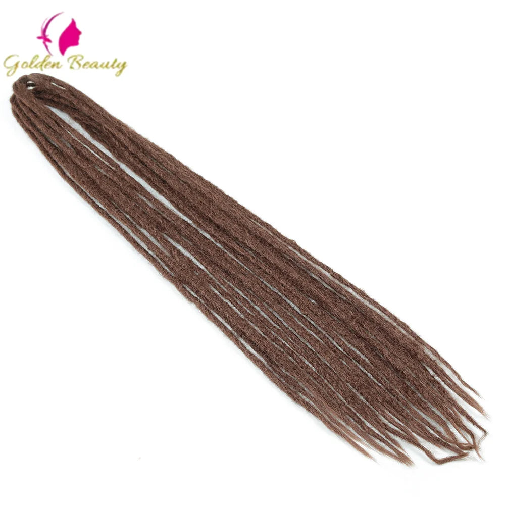 Extensions Dreadlocks Synthétiques 24” Double Extrémité, 10 Brins .