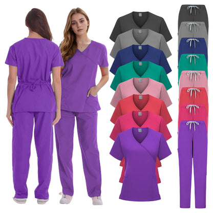 Uniformes cliniques femme – Tenues dentaires confortables et professionnelles.