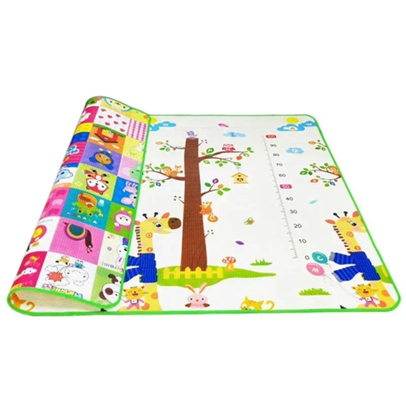 Tapis de Jeu Bébé Pliable – Mousse EPE 1 cm, Confortable et Sécurisé