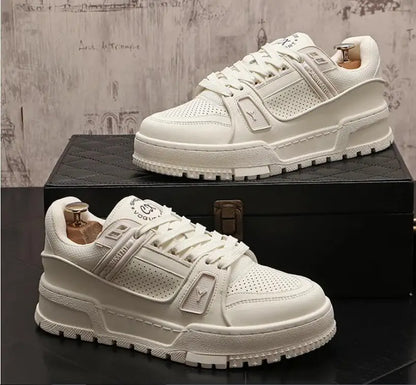 Chaussures de skateboard homme, coupe basse, style tendance et confort