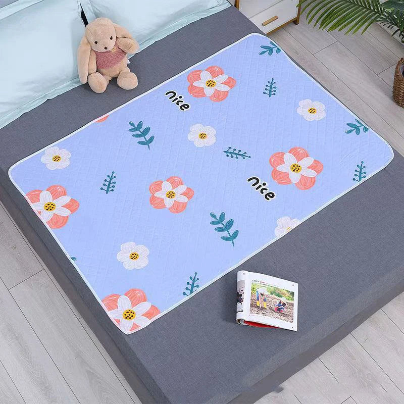 Coussin à canapés imperméable bébé – Lavable et respirant en coton – Matelas de soins pour canapés surdimensionnées – Confort et protection