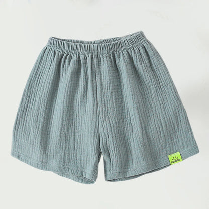 Shorts en coton respirant pour enfants – Pantalons courts été garçons et filles