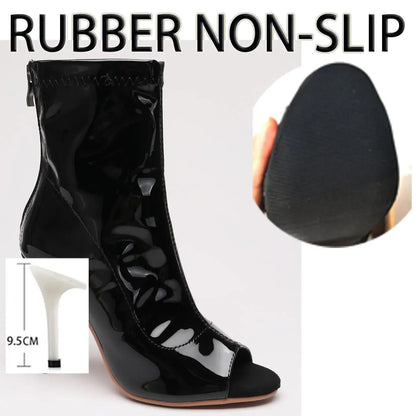 Bottes à talons aiguilles, personnalisées pour danse latine, style sexy .