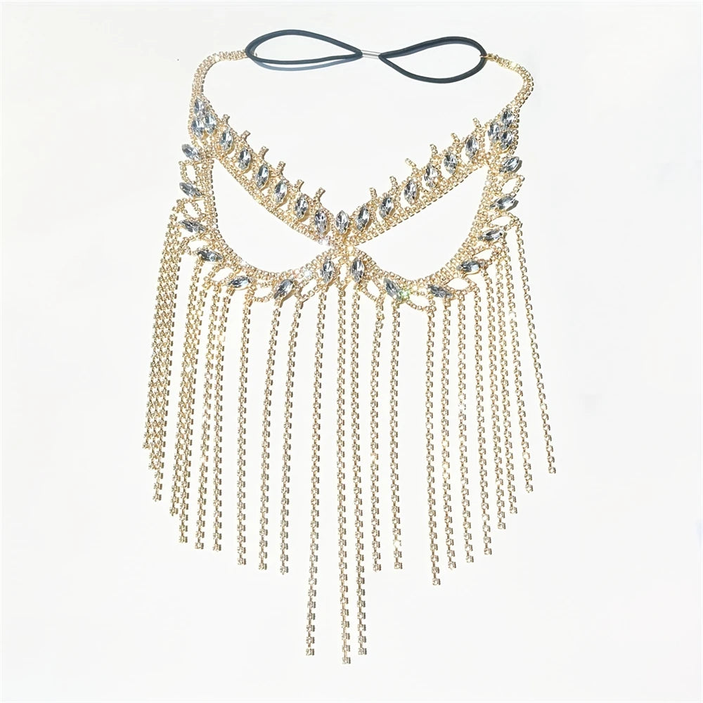 Masque facial strass – Diamant clouté, maquillage danse, masque luxe polyvalent